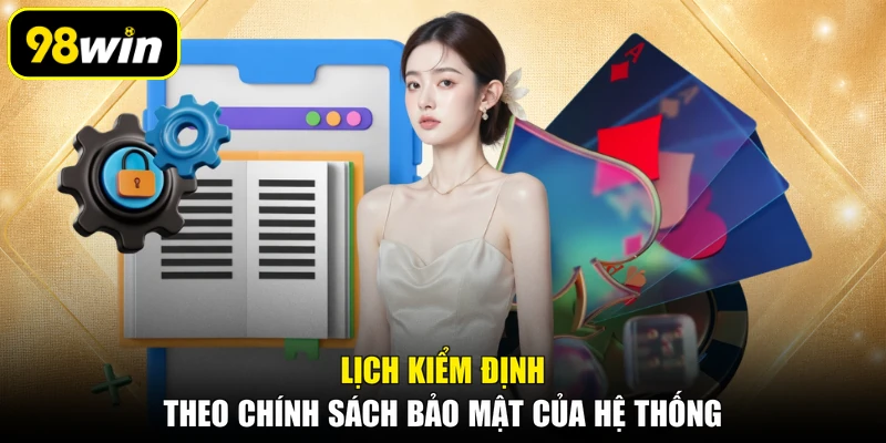 Lịch kiểm định theo chính sách bảo mật của hệ thống